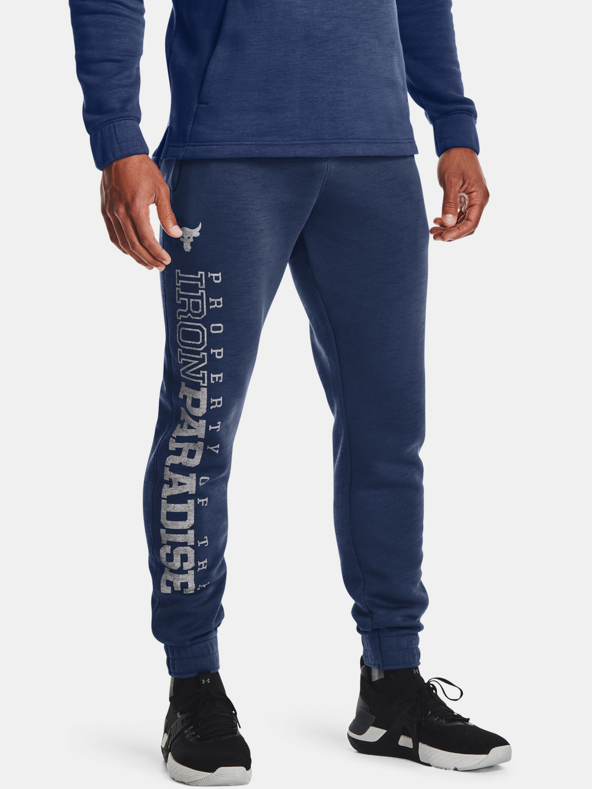 Tepláky Under Armour UA Pjt Rock CC Fleece Jogger-BLU - Pánské