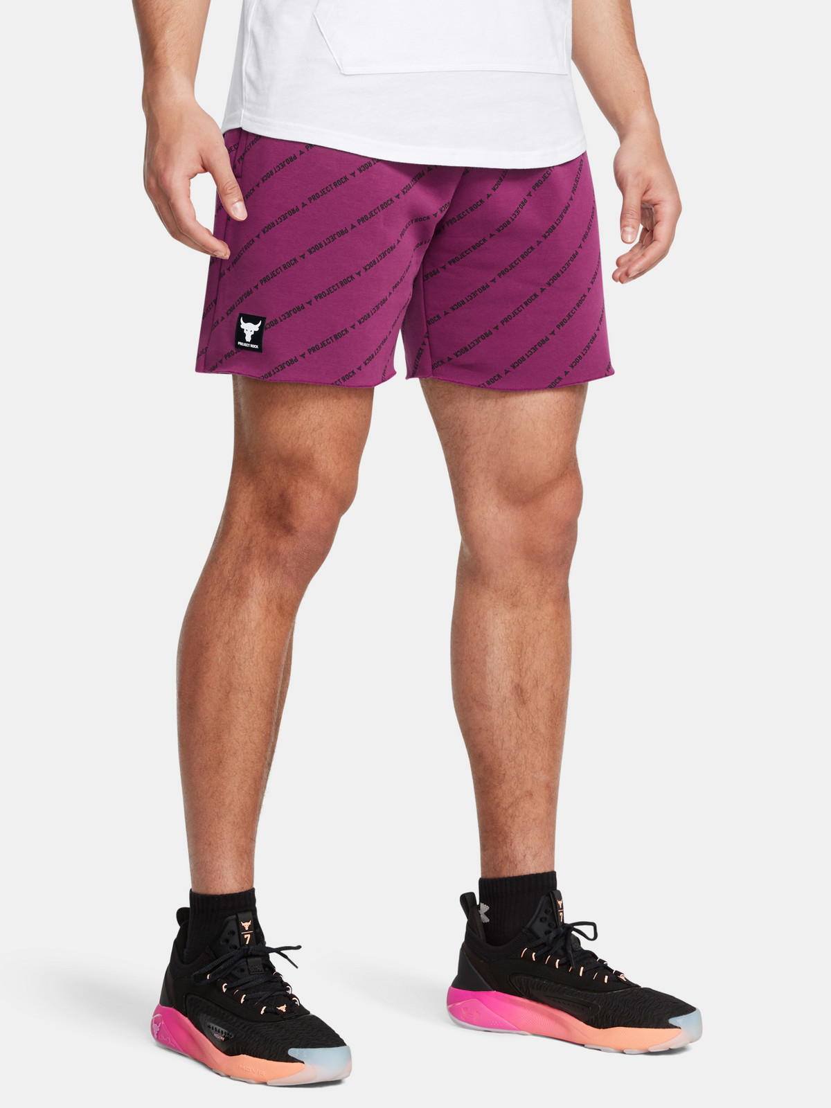 Under Armour Kraťasy Pjt Rck Icon Flc Short Pt BOH-PPL - Pánské
