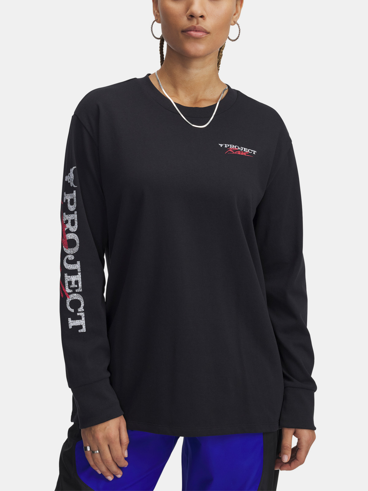 Dámské tričko Under Armour Pjt Rck W LS Campus T Q1 - Dámské