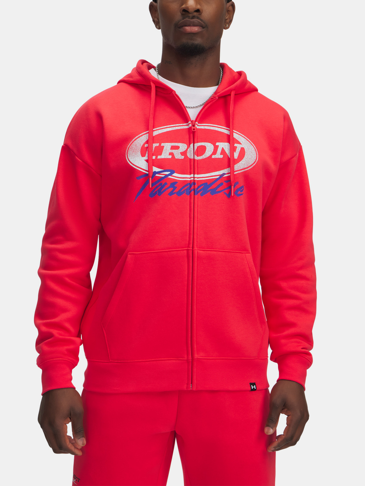 Pánská mikina Under Armour Pjt Rock Icon Fleece FZ - Pánské