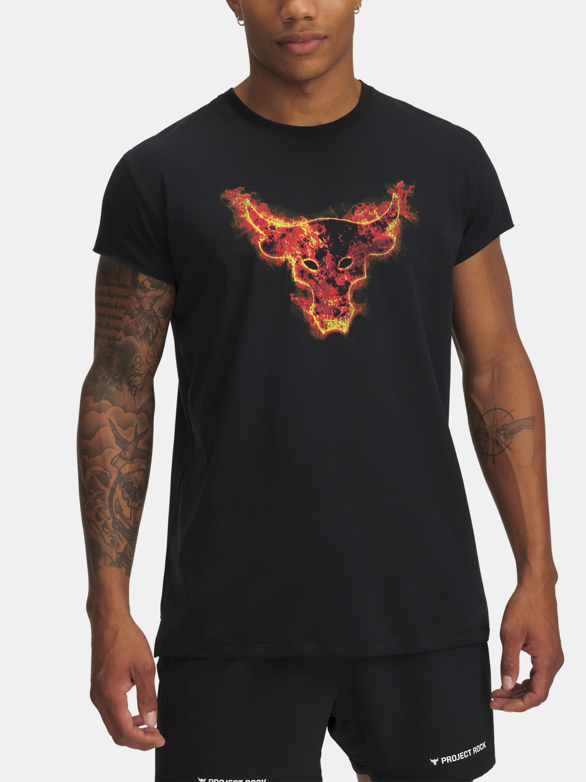 Pánské tričko Under Armour Pjt Rock Cap Sleeve T - Pánské