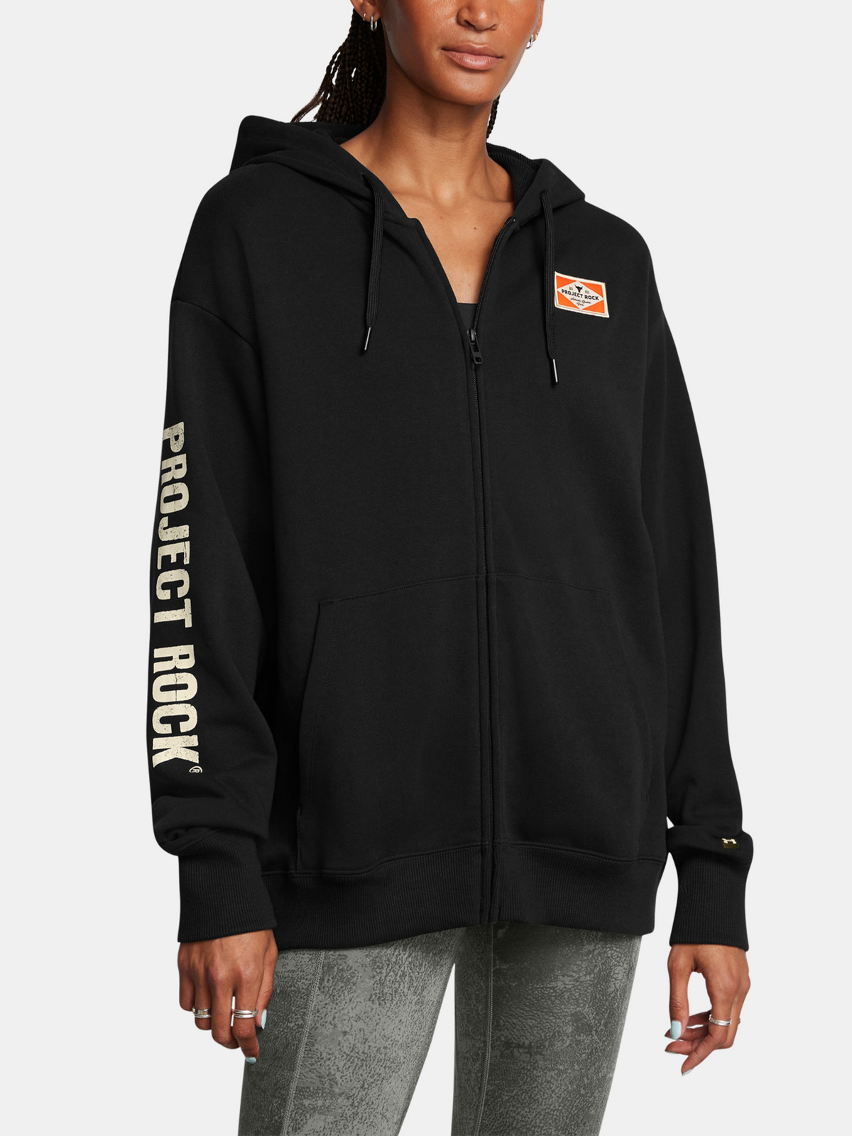 Under Armour Dámská mikina Pjt Rck HWT FZ Hard at Wrk - Dámské