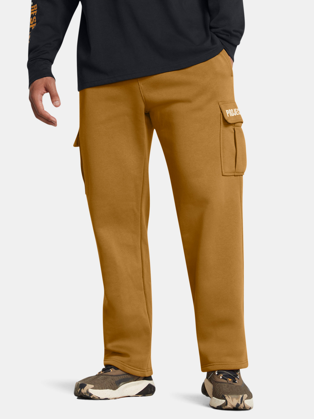 Under Armour Tepláky Pjt Rck Icon Flc Pant Tools-YLW - Pánské