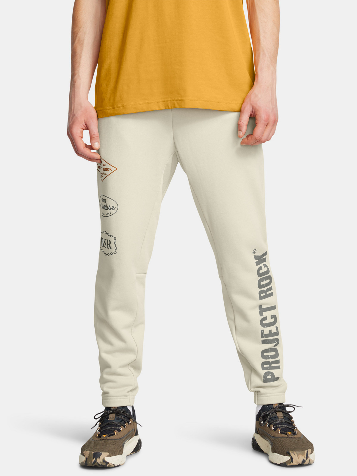 Under Armour Sportovní kalhoty Pjt Rck HWT Pant Tools-BRN - Pánské