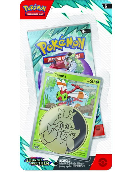 Karetní hra Pokémon TCG: Scarlet & Violet Journey Together Checklane Blister Yanma (Pokémon)