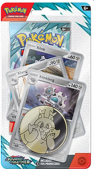 Karetní hra Pokémon TCG: Scarlet & Violet Journey Together Premium Checklane Blister Klinklang (Pokémon)