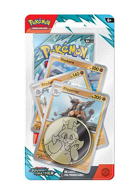 Karetní hra Pokémon TCG: Scarlet & Violet Journey Together Premium Checklane Blister Rhyperior (Pokémon)