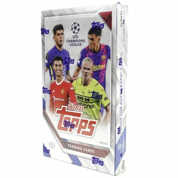 2021-22 Topps UEFA Champions League Soccer Hobby Box