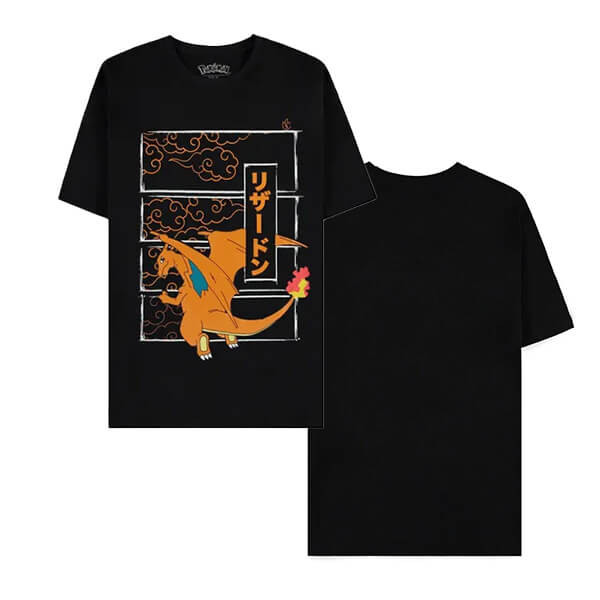 Pokémon tričko Charizard JP - vel. S