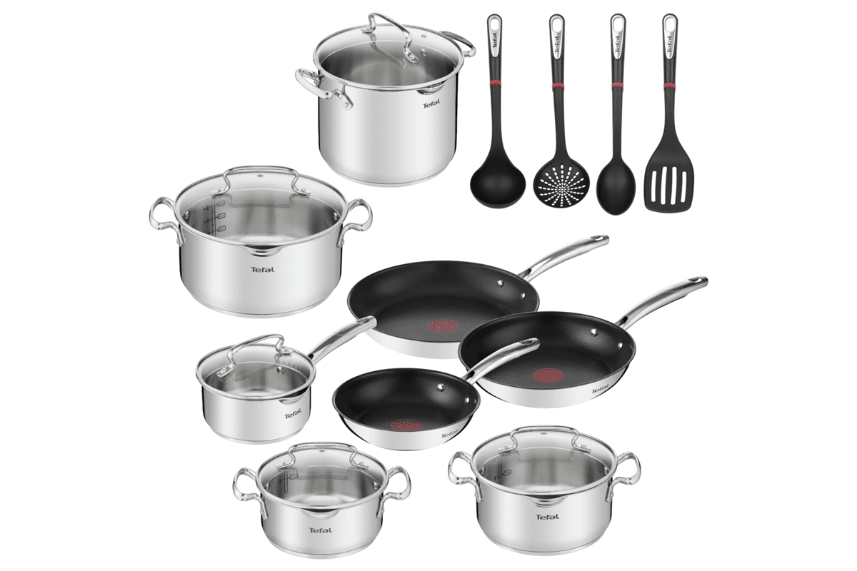 Akční set nádobí a náčiní Tefal Duetto+ 13 ks a Ingenio 4 ks
