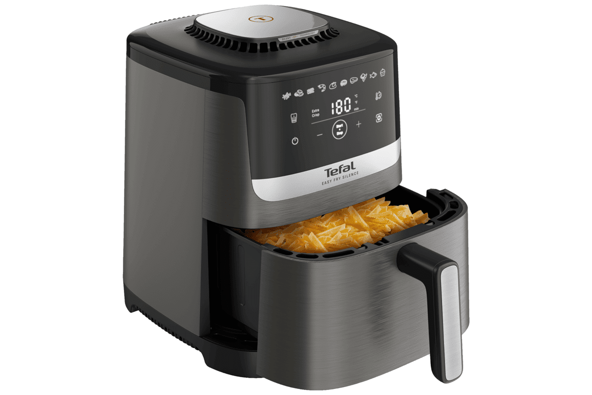 Horkovzdušná fritéza Tefal Easy Fry Silence EY551HE0 Tmavě šedá