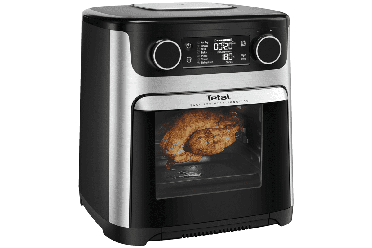 Multifunkční horkovzdušná fritéza Tefal Easy Fry 9v1 FW556DE0 Nerezová/Černá