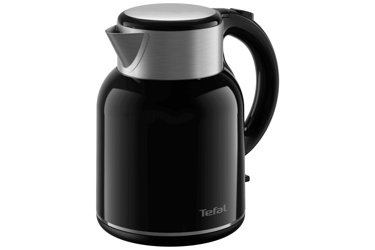 Rychlovarná konvice Tefal Thermo Protect XL KO1908E0 Nerezová/Černá