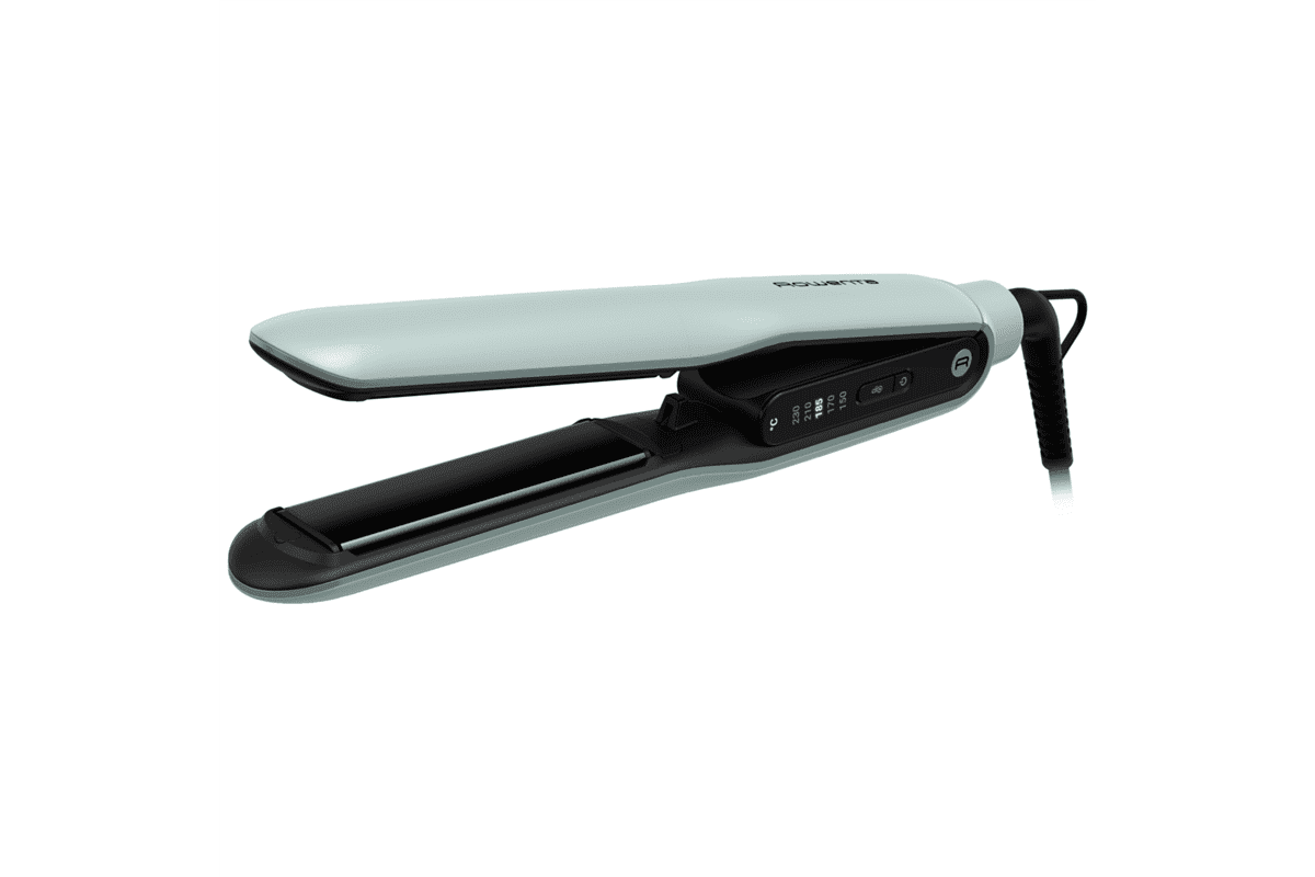 Žehlička na vlasy Rowenta Thermoglide SF5120E0 Eukalyptová/Černá