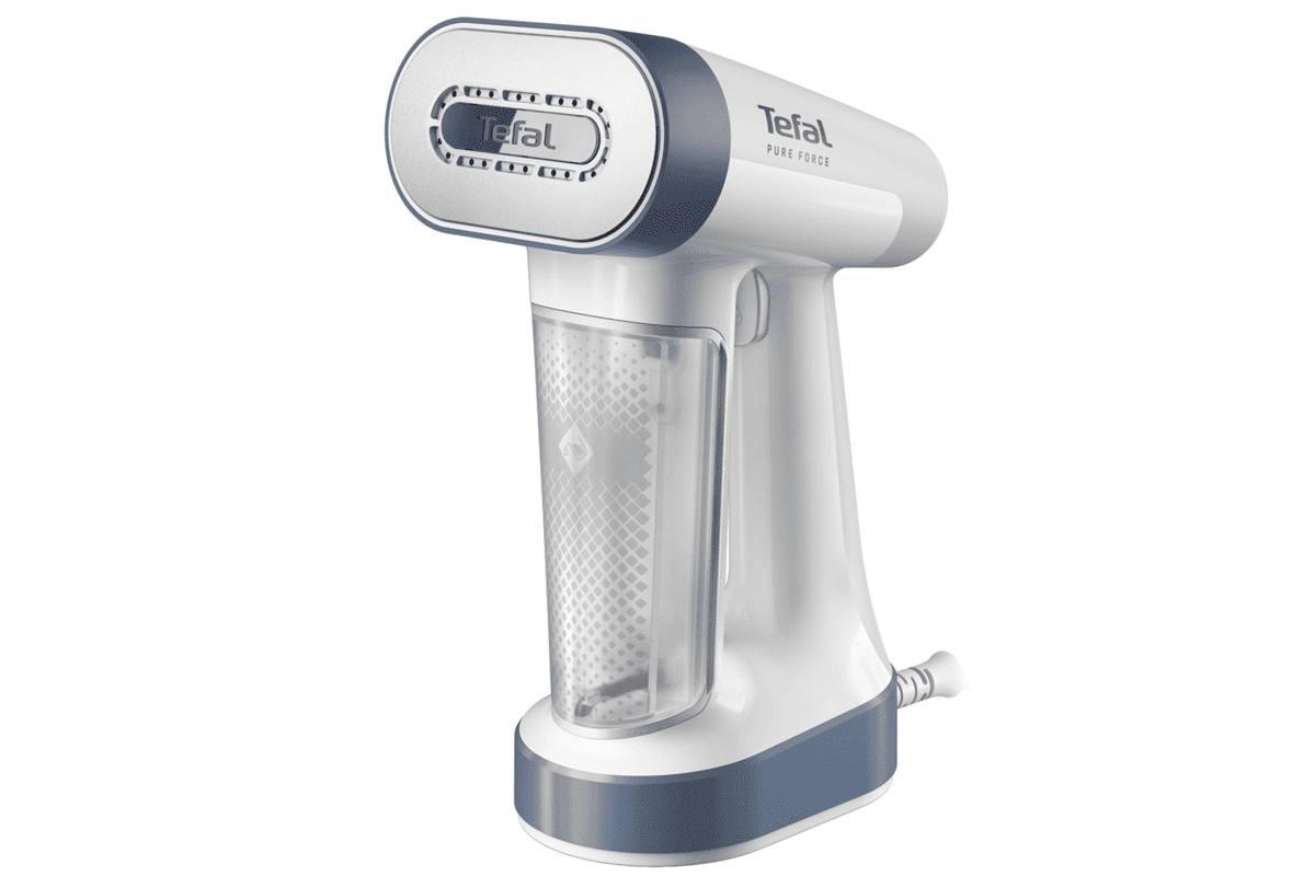 Napařovač oděvů Tefal Pure Force 2v1 DT8722E0 Oceánově modrý/Bílý