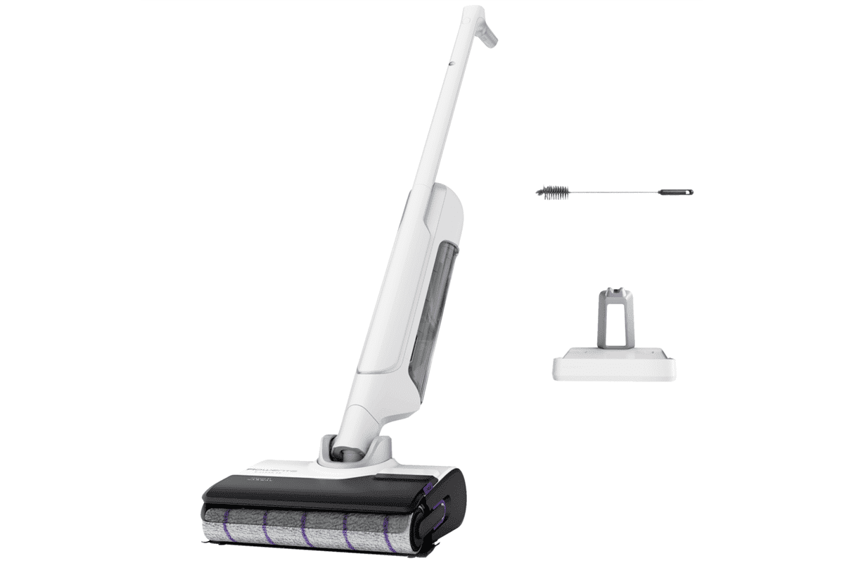 Víceúčelový vysavač Rowenta X-Clean 10 na mokré a suché vysávání GZ7035WO Černý/Bílý