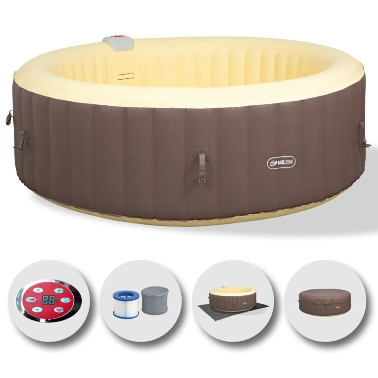 Vířivka EASE.ZONE kulatá 4-6 místná samonafukovací vířivka