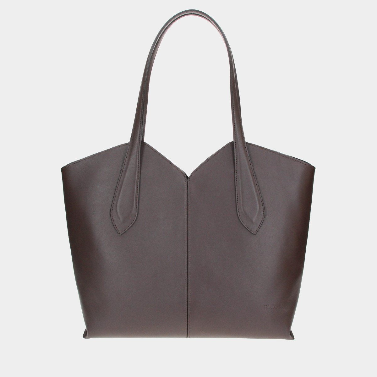 ELEGA Shopper Studio tm.hnědá