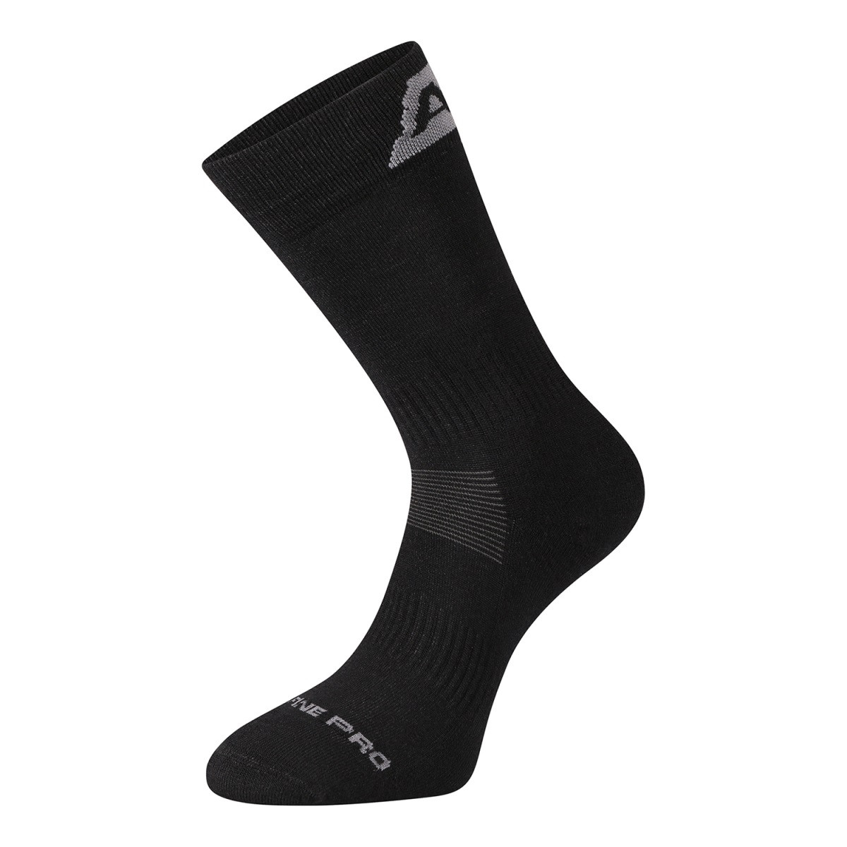 Unisex ponožky alpine pro erate černá m