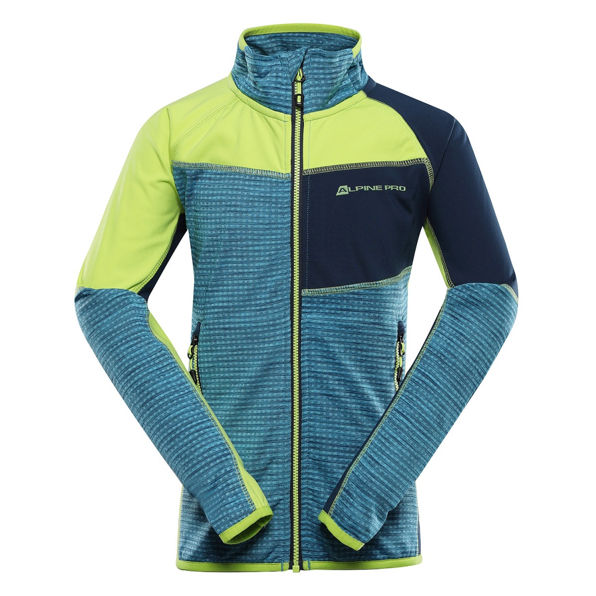 Dětská rychleschnoucí mikina alpine pro onneco 2 modrá 116-122