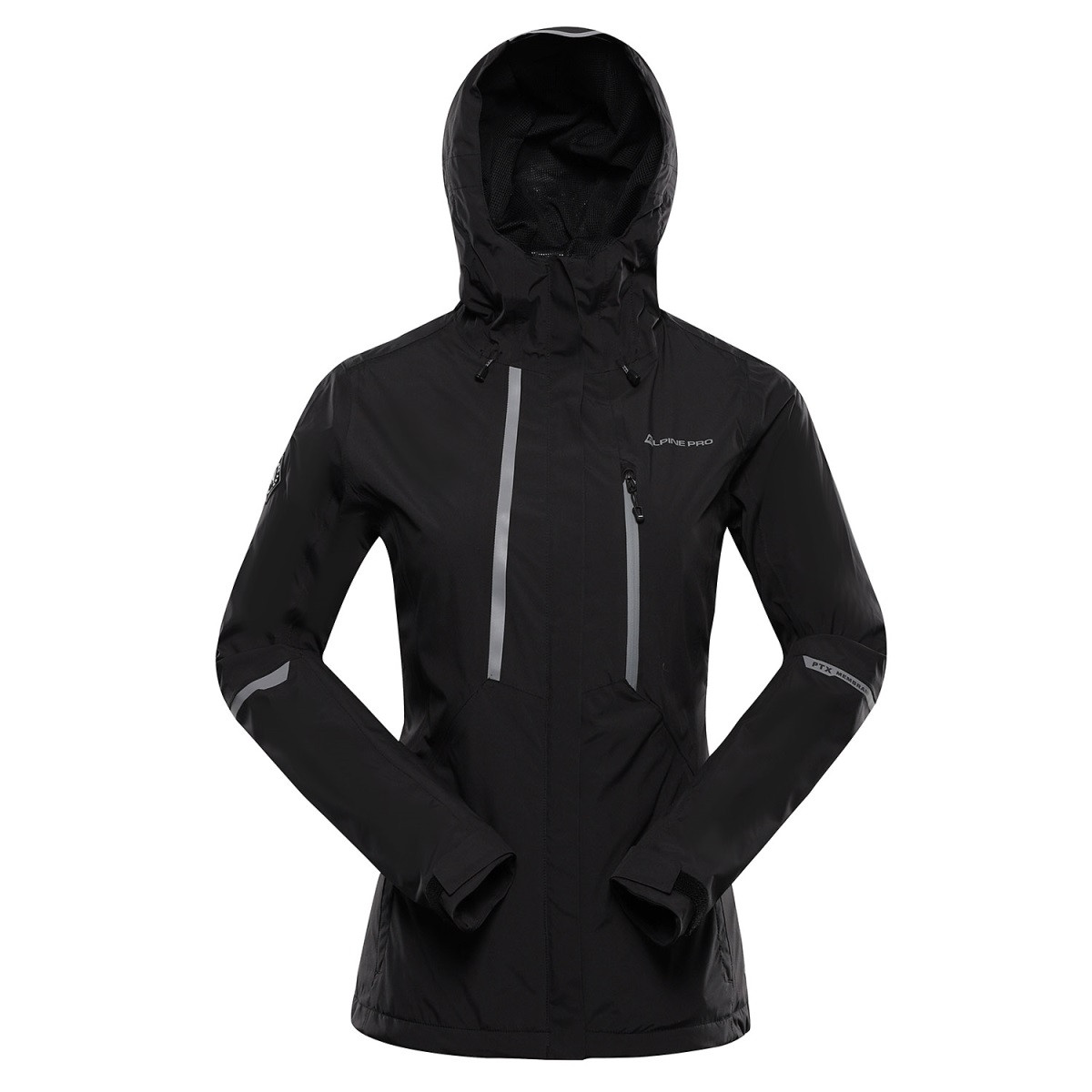 Dámská nepromokavá bunda s ptx membránou alpine pro norema 2 černá xs