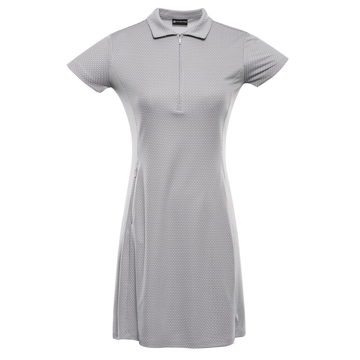 Dámské rychloschnoucí šaty s cool dry alpine pro edela 2 šedá xs
