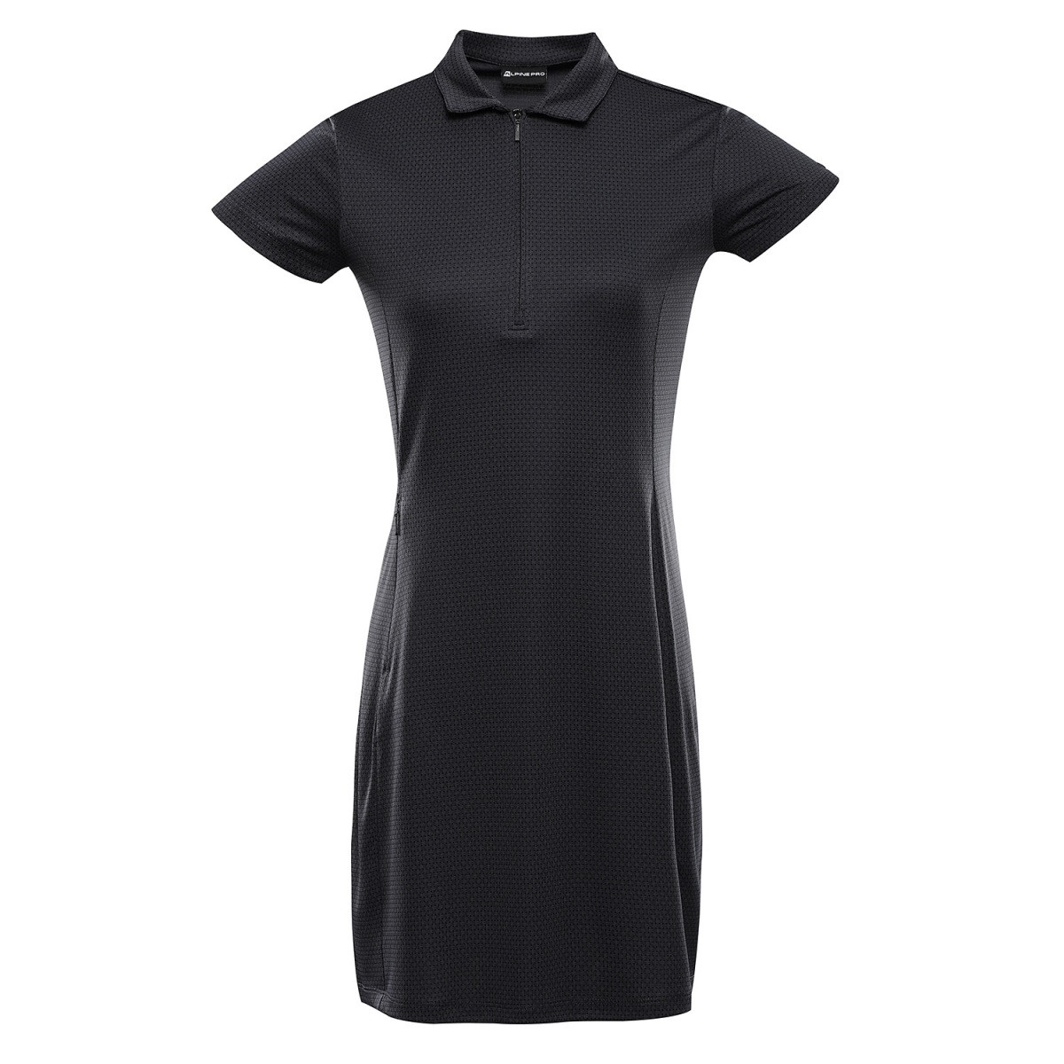 Dámské rychloschnoucí šaty s cool dry alpine pro edela 2 černá xs