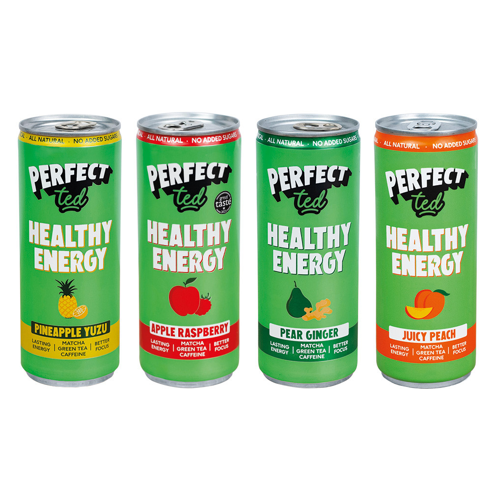 Healthy Matcha Energy Drink variety set 3+1 zdarma