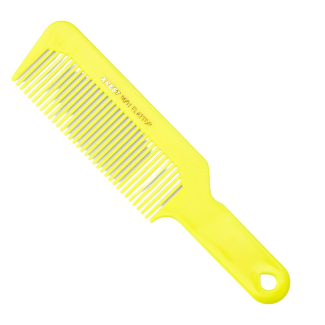 Krest FLATTOP Comb - flattopový hřeben NEON YELLOW - neonově žlutý