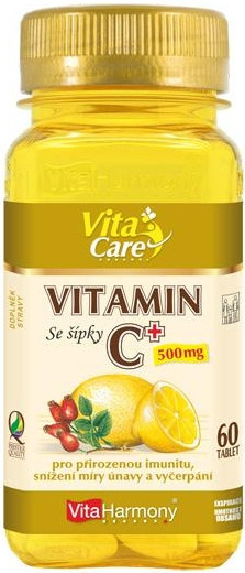 Vitamín C - komplex formula 500mg - 60 tbl. - Vitaharmony