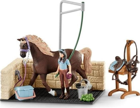 Schleich Horse Club 42438 Mycí kout s příslušenstvím