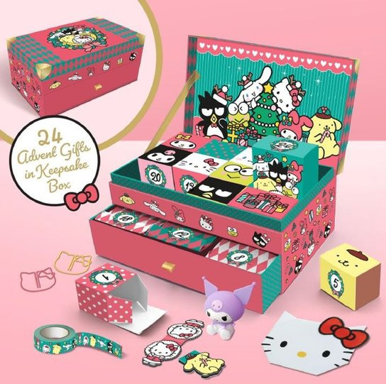 Adventní kalendář Hello Kitty Keepsake Box 2025