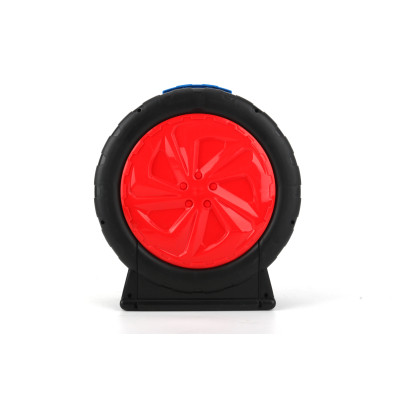 Hrací set v kufru design pneumatika se 4 autíčky