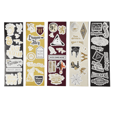 Harry Potter, set samolepek Magical Locations DPL18