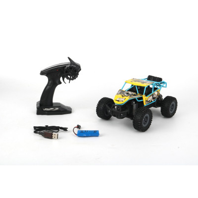 RC terénní auto 1:18 žluté
