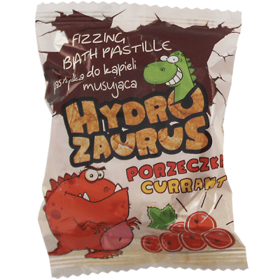 Hydrozaurus šumivá tableta 40g - Červený rybíz