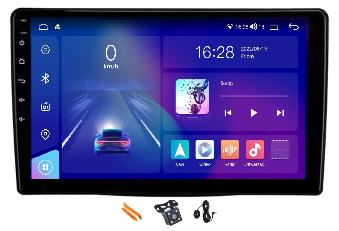 Autorádio Navigace Fiat 500 II 2 500L 500C 15-23 Android