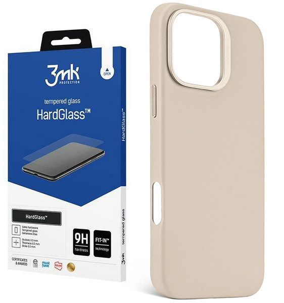 Set Decoded Leather MagSafe pouzdro Kůže pro iPhone 16 Pro Max Sklo 3MK