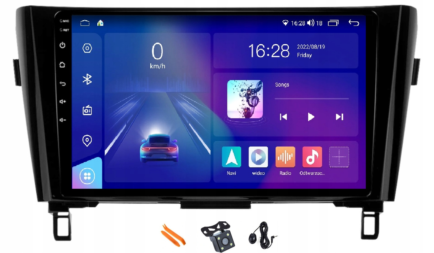 Autorádio Navigace Lte Nissan Qashqai 2 X-trail 2 13-21 Android