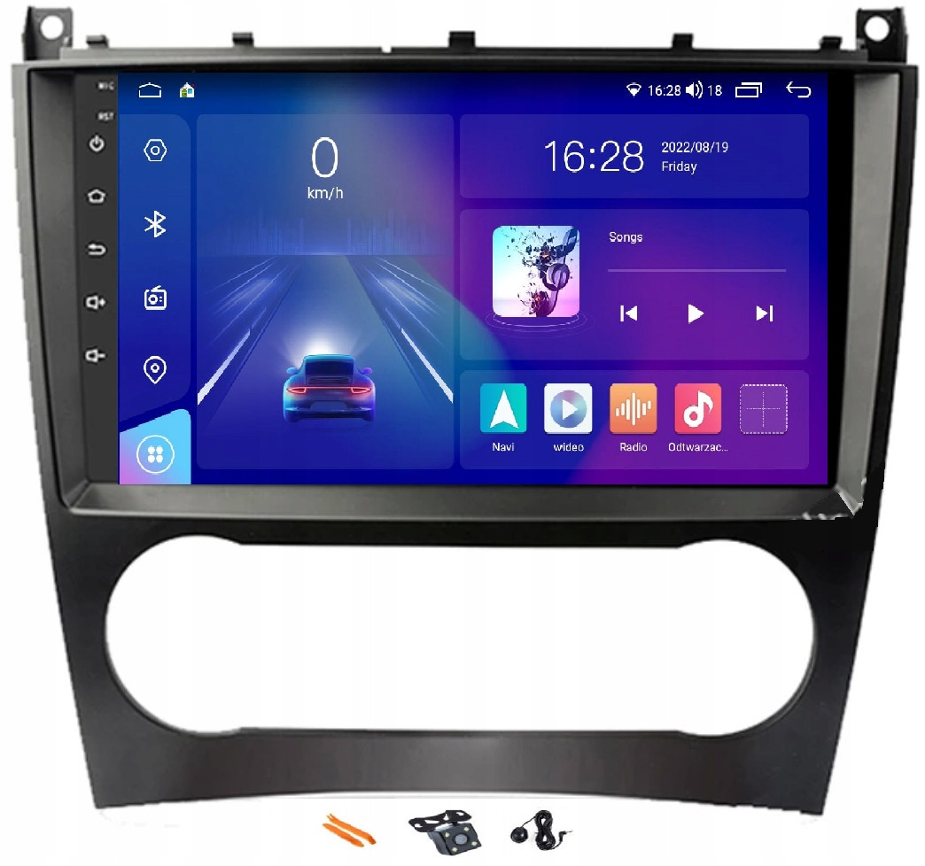 Autorádio Gps Navigace Pro Mercedes W203 S203 CL203 04-07 Android