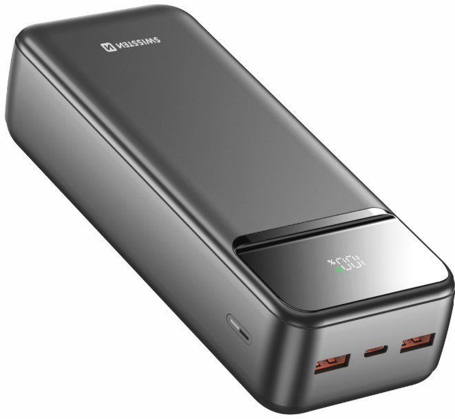 Swissten Powerbanka Power Bank 30000 mAh Power Line II Černá 22013948