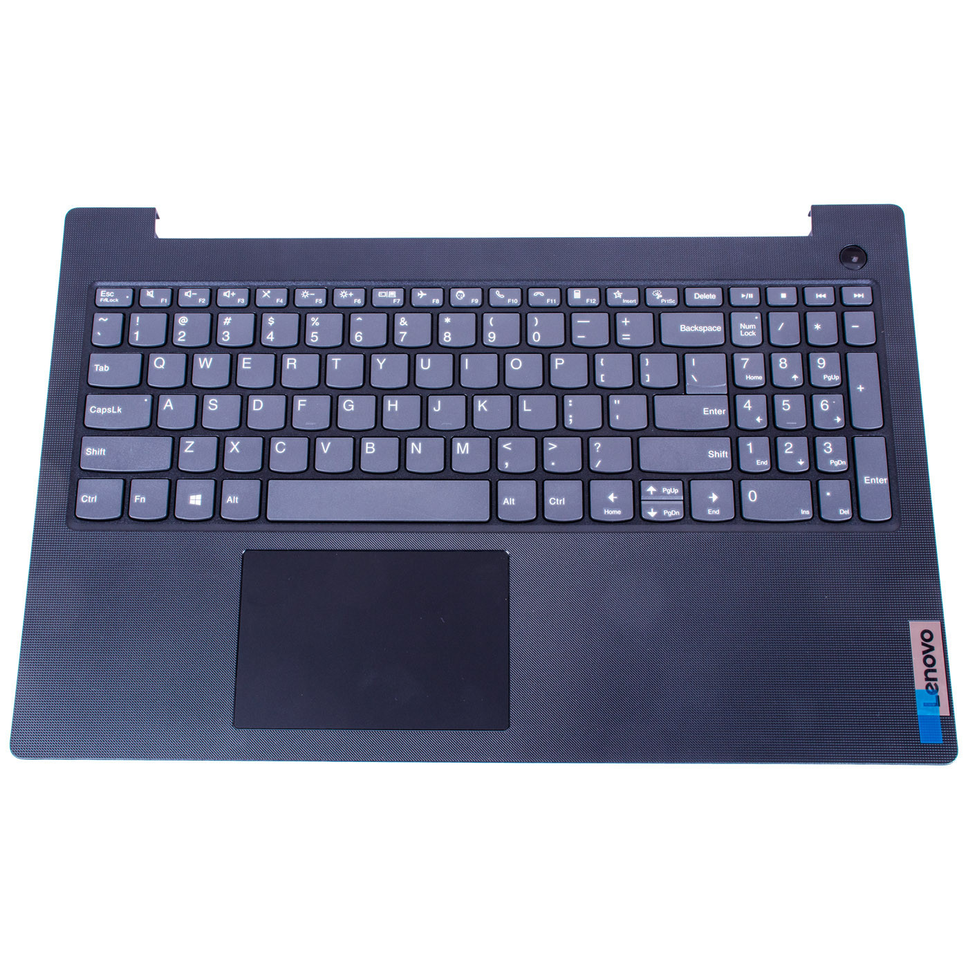 Palmrest klávesnice touchpad Lenovo IdeaPad V15 Tex 2. generace černá