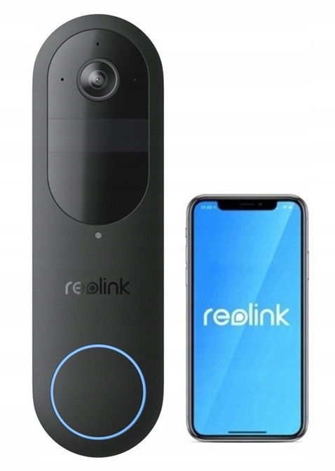 Videozvonek Reolink D340B Akumulátorový WiFi 2K Hd 4MP 2,4/5 GHz
