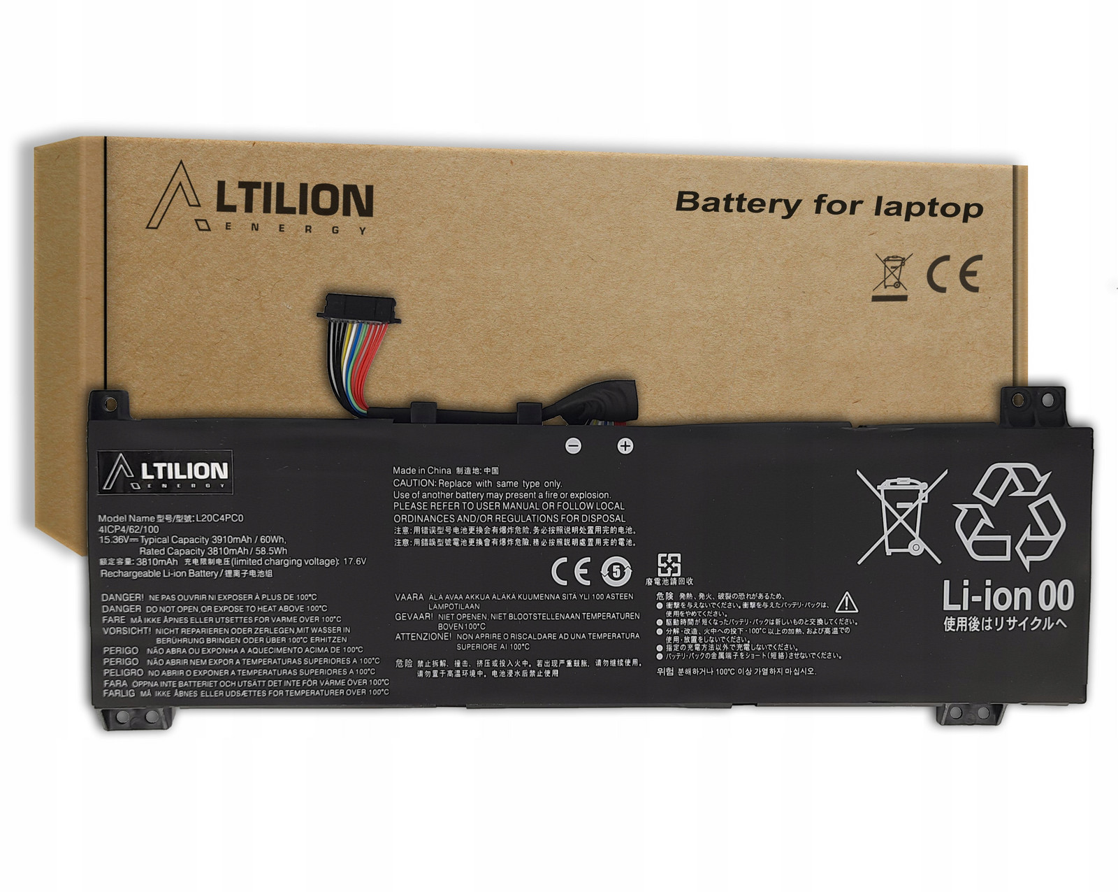 Baterie L20C4PC0 L20D4PC0 Lenovo Legion 5-15ACH6 5-15IAH7 5-15ITH6