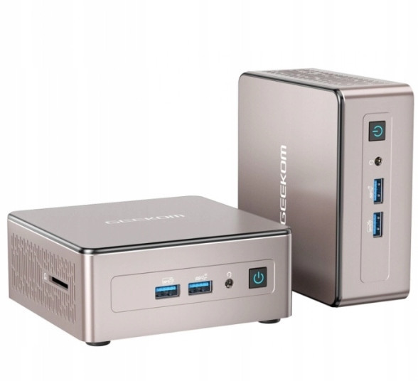 Mini Pc Geekom A5, Amd Ryzen 7 5825U 4,5GHz 16GB/512GB [FakturaVT][Certyf]