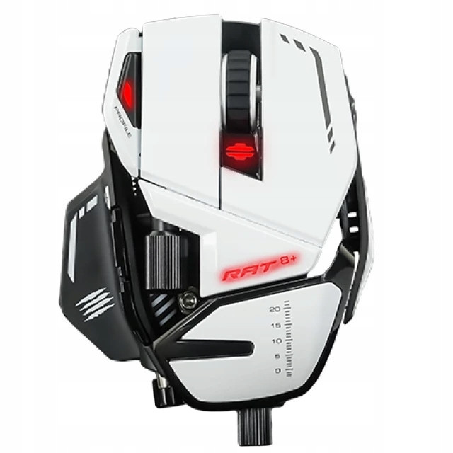 Myš Mad Catz R.a.t. 8 White