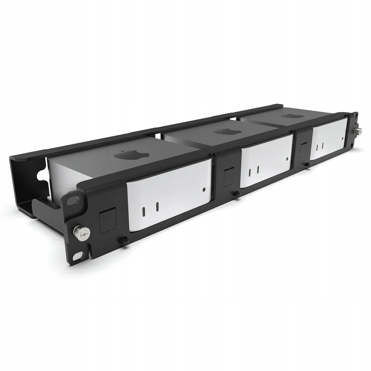 Rám MacRack Mac mini 2024+ Rack 19″ 2U pro 1 až 3 Apple Mac mini 2024+
