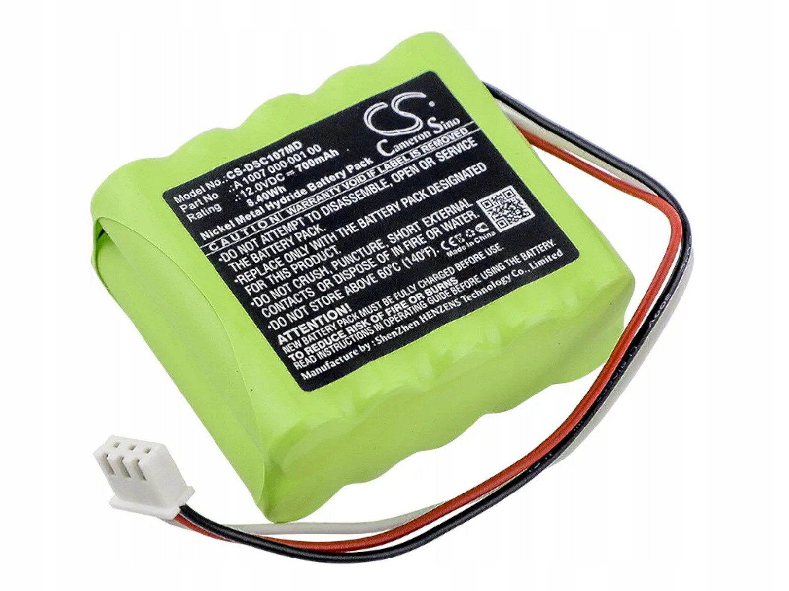 CS-DSC107MD baterie pro Dentsply A 1007 000 001 00