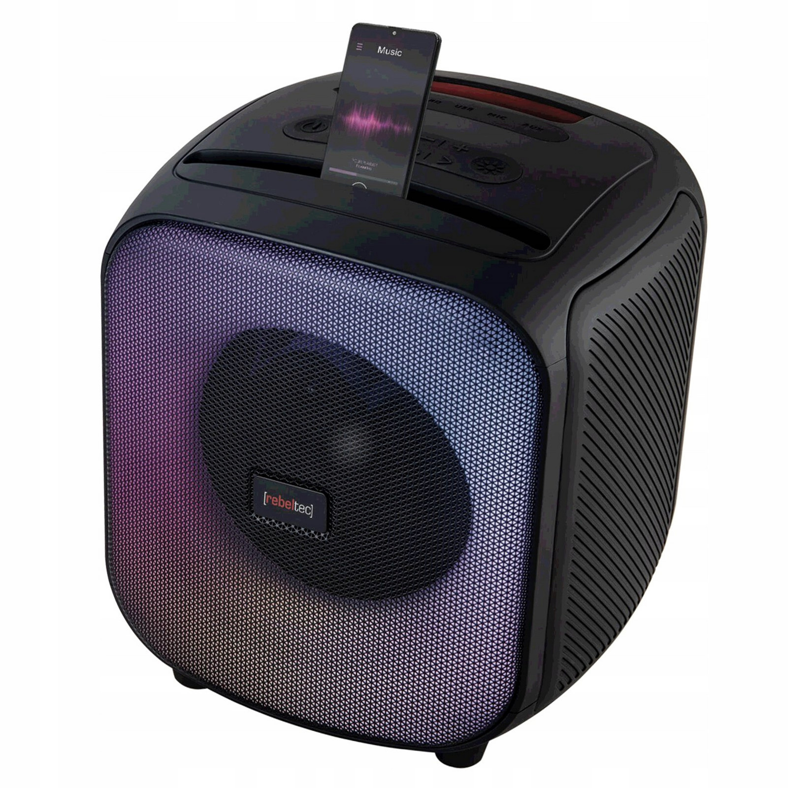 Rebeltec Bluetooth reproduktor Fm/usb PowerCUBE 500