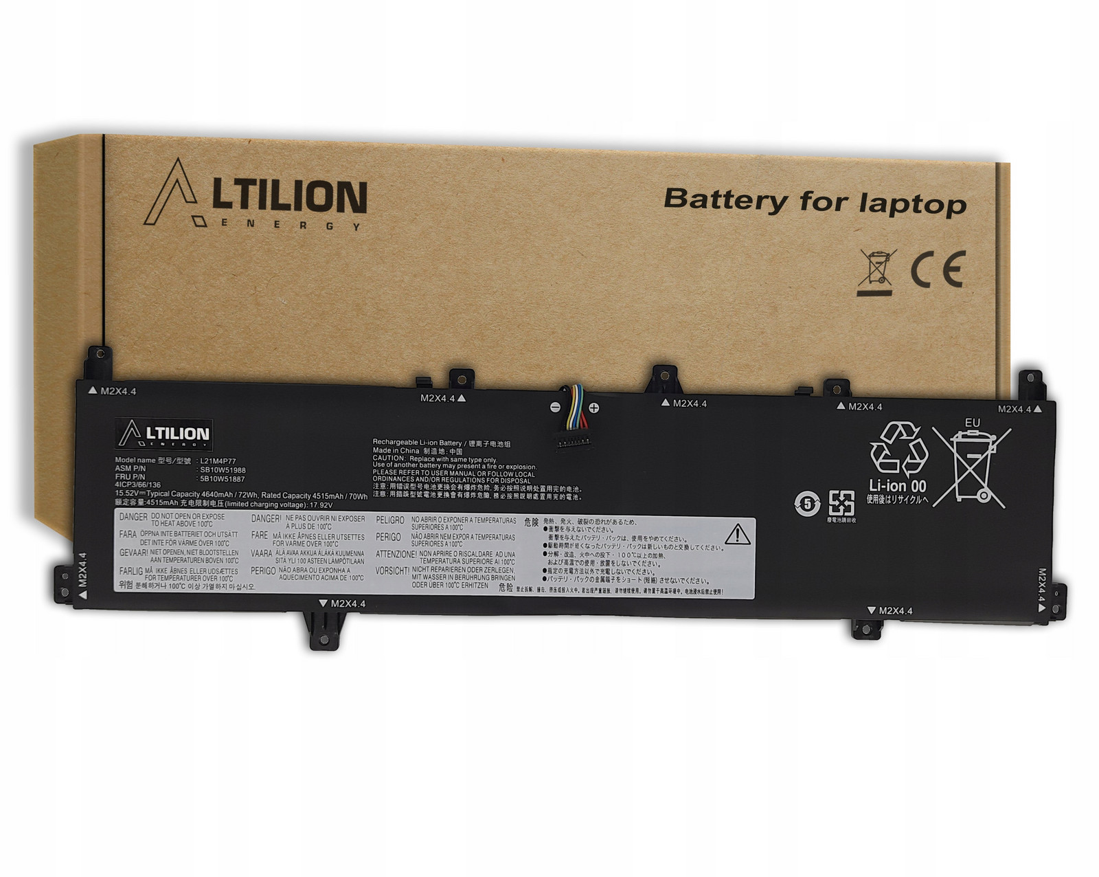 Baterie L21M4P77 L21C4P74 L21D4P76 Lenovo ThinkPad Z16 Gen 1 Gen 2